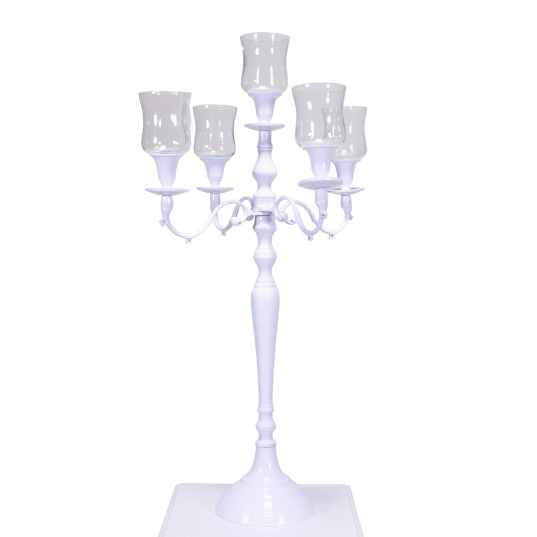 event decor rental candle holder chandelier wedding centerpiece