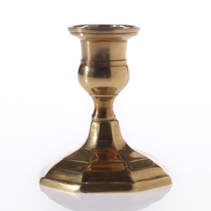 gold wedding taper candle