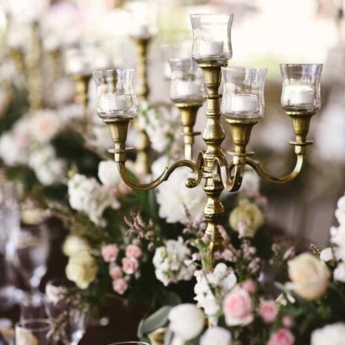 event decor rental candelabra candle holder wedding centerpiece