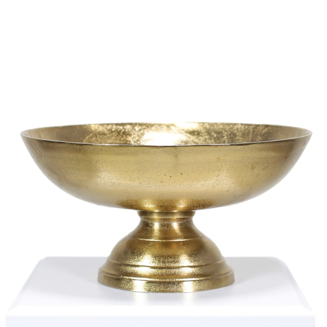 event decor rental brass vase floral flowers wedding centerpiece pedestal bowl