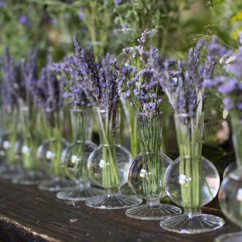 event decor rental glass bud vase floral flower wedding centerpiece
