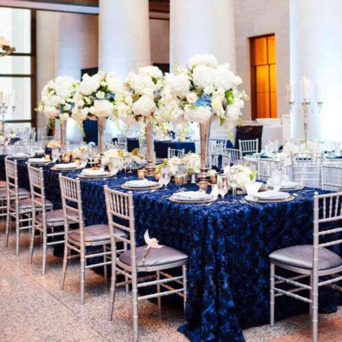 event decor rental trumpet vase floral flower wedding tall centerpiece