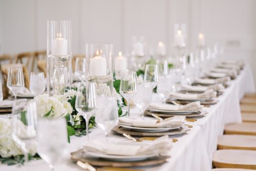 event decor rental candle holder mercury glass wedding ceremony altar reception