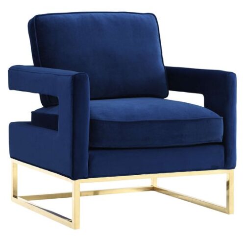 blue chair modern