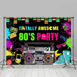 Event Theme Prop Decor 1980's Awesome Neon 80's