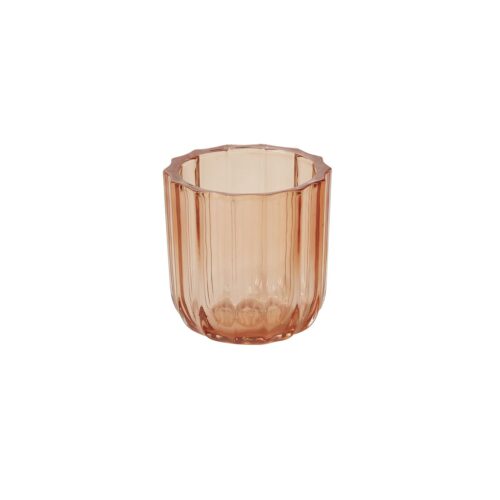 Event Decor Rental Candle Holder Fall Amber Orange