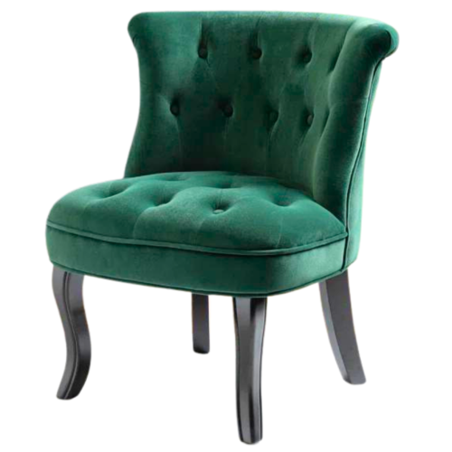 Event Decor Rental Furniture Lounge Velvet Tufted Side Chair