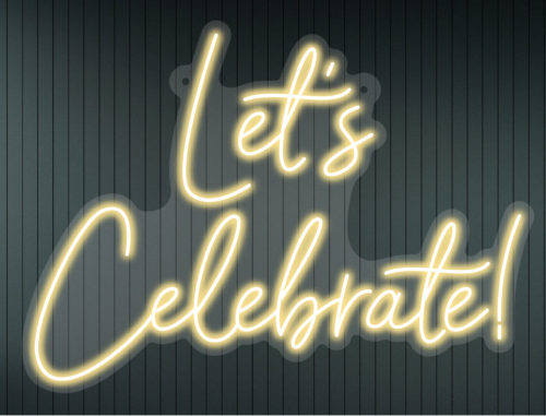 Event decor rental sign light lighted corporate wedding party