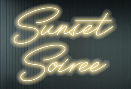 Event decor rental Columbus Ohio OH central lighted light sign wedding corporate party